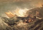 J.M.W. Turner The Wreck of a transport ship Germany oil painting artist